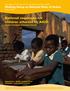 National responses for children affected by AIDS: Review of progress and lessons learned
