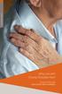 PATIENT EDUCATION. Why Live with Chronic Shoulder Pain? Embrace life with SHOULDER REPLACEMENT