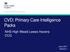 CVD: Primary Care Intelligence Packs
