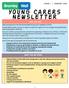 YOUNG CARERS NEWSLETTER WHO ARE WE?