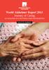 World Alzheimer Report 2013 Journey of Caring