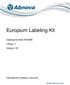 Europium Labeling Kit