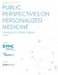PUBLIC PERSPECTIVES ON PERSONALIZED MEDICINE