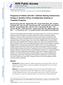 HHS Public Access Author manuscript Pediatr Infect Dis J. Author manuscript; available in PMC 2015 June 01.