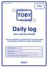 TOBY. Daily log. Data Collection Booklet. This form should be completed from the time the baby is randomised until 80 hours after randomisation