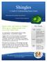 Shingles. A Guide to Understanding Herpes Zoster. By Sarah Weis, PharmD Candidate 2012