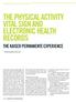 THE PHYSICAL ACTIVITY VITAL SIGN AND ELECTRONIC HEALTH RECORDS