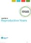 CHAPTER 20. Reproductive Years Alberta Health Services 2015
