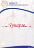 ISNACC. Indian Society of Neuroanaesthesiology and Critical Care....Synapse...