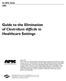 An APIC Guide 2008 Guide to the Elimination of Clostridium difficile in Healthcare Settings