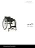 Wheelchair Portfolio. Active wheelchair