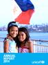 UNICEF Philippines/2014/Giacomo Pirozzi ANNUAL REPORT 2014