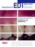EDI Journal. Supplement. NobelDirect and NobelPerfect. European Journal for Dental Implantologists. Radiographic and Clinical Evaluation