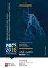 Minimally Invasive Cardiac Surgery The Mitral Conferences promoted by Mitral Academy JUNE 8-9, 2018 ROME ITALY