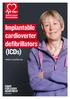 Implantable cardioverter defibrillators (ICDs) Helen Cawthorne