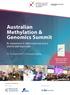 Australian Methylation & Genomics Summit