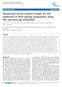 Hierarchical kernel mixture models for the prediction of AIDS disease progression using HIV structural gp120 profiles