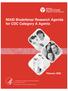 NIAID Biodefense Research Agenda for CDC Category A Agents