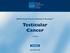 NCCN Clinical Practice Guidelines in Oncology. Testicular Cancer V Continue