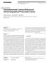 Transabdominal Contrast-Enhanced Ultrasonography of Pancreatic Cancer
