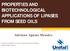 PROPERTIES AND BIOTECHNOLOGICAL APPLICATIONS OF LIPASES FROM SEED OILS