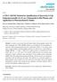 A UPLC-MS/MS Method for Qualification of Quercetin-3-O-β-