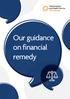 Our guidance on financial remedy
