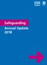 Safeguarding Annual Update 2018