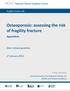 Osteoporosis: assessing the risk of fragility fracture