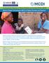 Accelerating the Reduction of Malaria Morbidity and Mortality (ARM3) BENIN Behavior Change Communication (BCC): for Malaria Prevention and Treatment