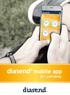 diasend mobile app for patients
