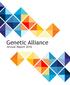 Genetic Alliance Annual Report 2016