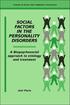 STUDIES IN SOCIAL AND COMMUNITY PSYCHIATRY