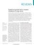 REVIEWS. Epidermal growth factor receptor mutations in lung cancer