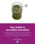 Your Guide to Incredible Smoothies