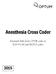 Anesthesia Cross Coder. Essential links from CPT codes to ICD-9-CM and HCPCS codes