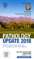 PATHOLOGY. UPDATE 2018 What you need to know about new AJCC staging and WHO classifications
