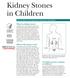 Kidney Stones in Children