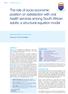 The role of socio-economic position on satisfaction with oral health services among South African adults: a structural equation model