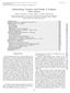 Epidemiology, Genetics, and Ecology of Toxigenic Vibrio cholerae