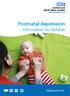Postnatal depression. Information for families