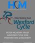 PETER MCVERRY TRUST WEXFORD CYCLE 2018 PREPARATION & RECOVERY