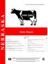 Dairy Report. Table of Contents Page