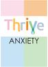 A handbook for caregivers on Anxiety