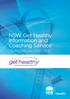 NSW Get Healthy Information and Coaching Service