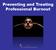 Preventing and Treating Professional Burnout