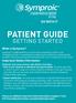 PATIENT GUIDE GETTING STARTED