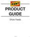 PRODUCT GUIDE. Show Feeds. January