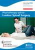 Lumbar Spinal Surgery