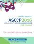 ASCCP2016 PRE-COURSE ANNUAL MEETING APRIL 13, 2016 HILTON NEW ORLEANS RIVERSIDE.